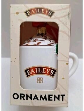 Baileys Original Irish Cream Coffee Mug Ornament New Original Packaging 4.5 In